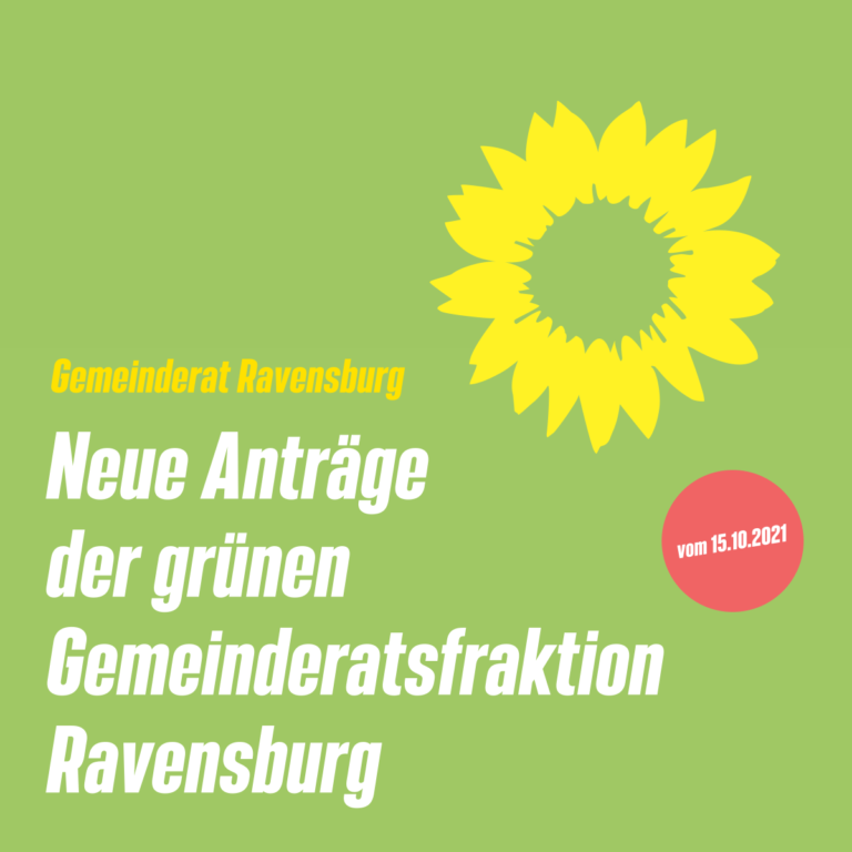 Anträge im Gemeinderat