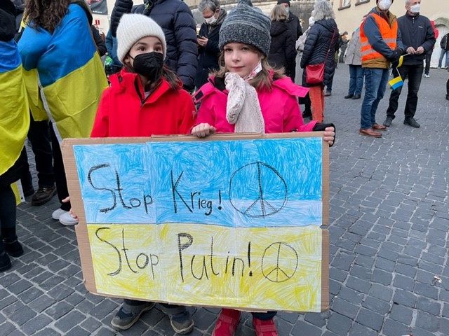Friedensdemo – ein tolles Zeichen!
