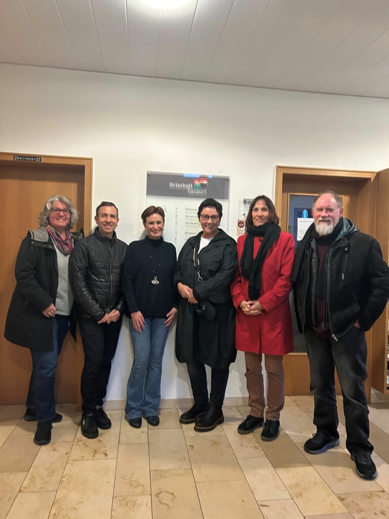 Grüne Stadtratsfraktion beim Antrittsbesuch in  Taldorf