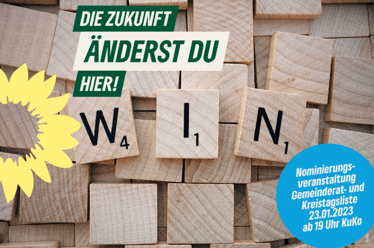 Interessierte und/oder Spätentschlossene sind zu den Nominierungsveranstaltungen am 23. Januar 2024 herzlich eingeladen.