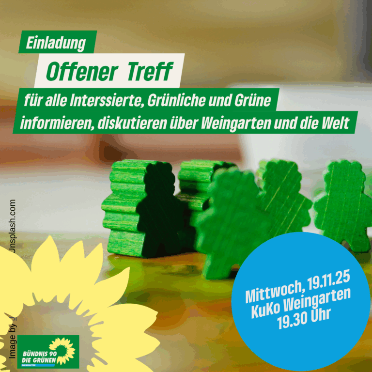Offener Grüner Treff in Weingarten