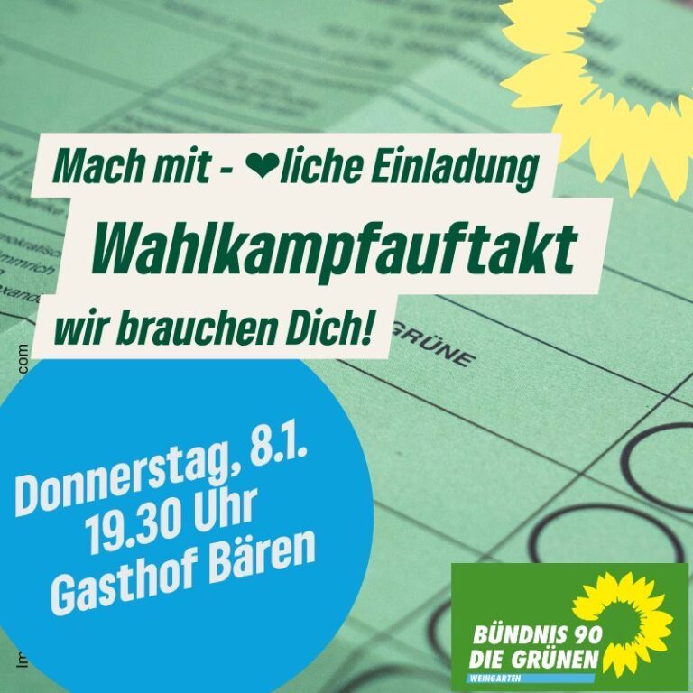 Landtagswahlkampf-Auftaktveranstaltung