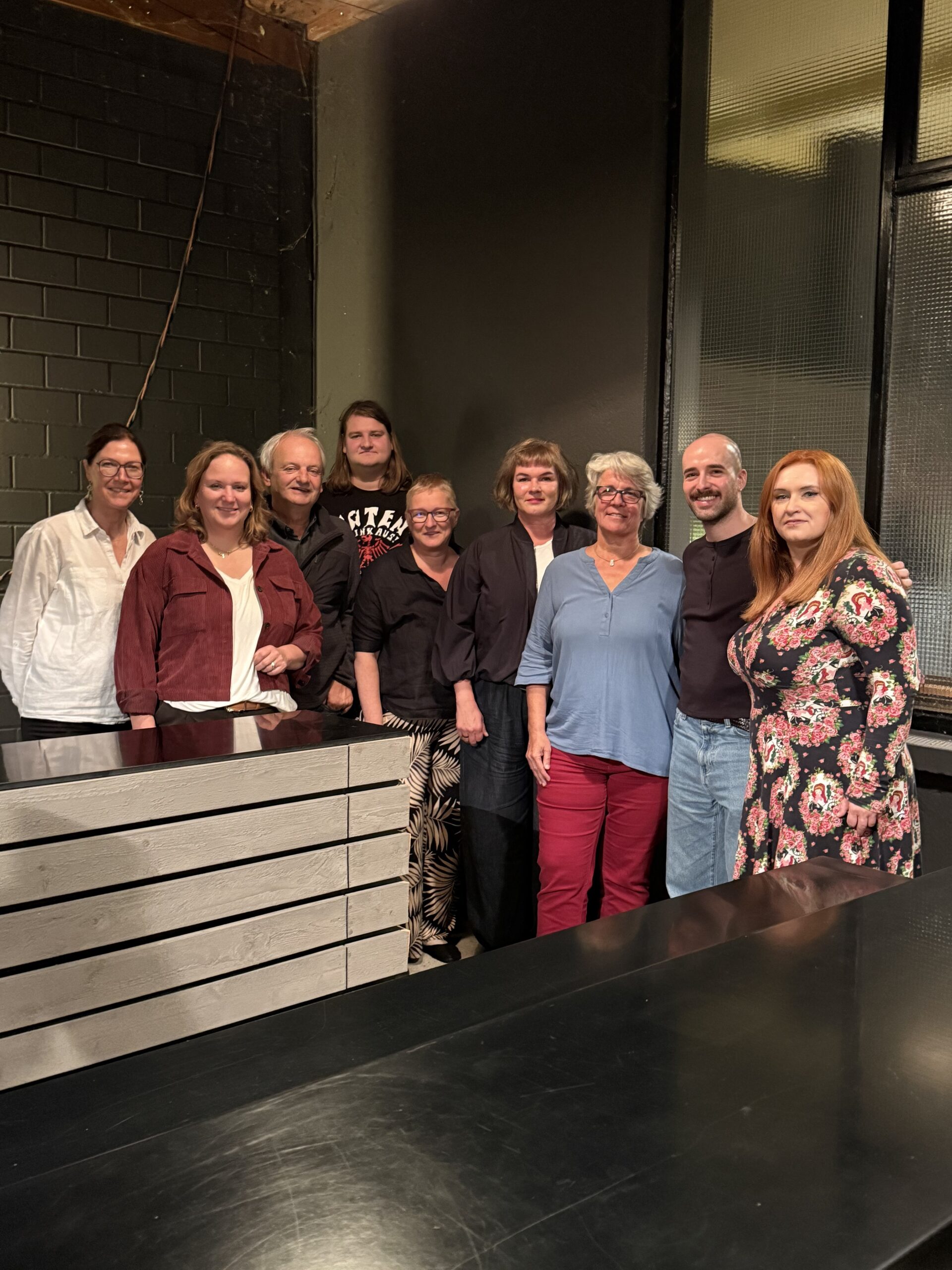 Der gewählte Vorstand mit Anna Wiech MdL und Agnieszka Brugger MdB (Carmen Kremer befindet sich nicht auf dem Bild).